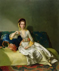 Nancy Parsons in türkischer Tracht, ca. 1771